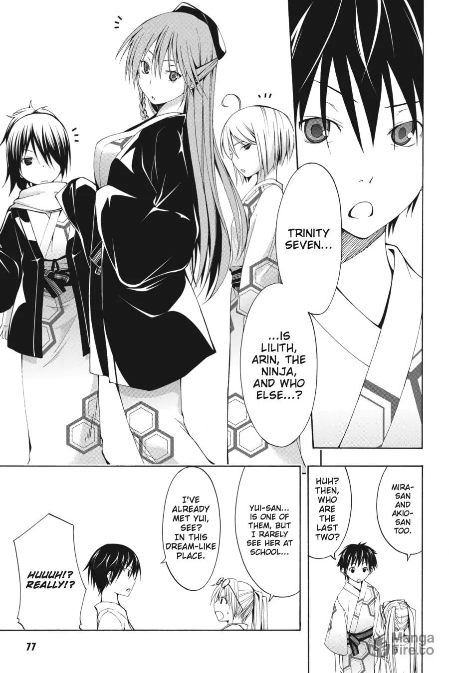Trinity Seven: The Seven Magicians Chapter 6 page 9 - 