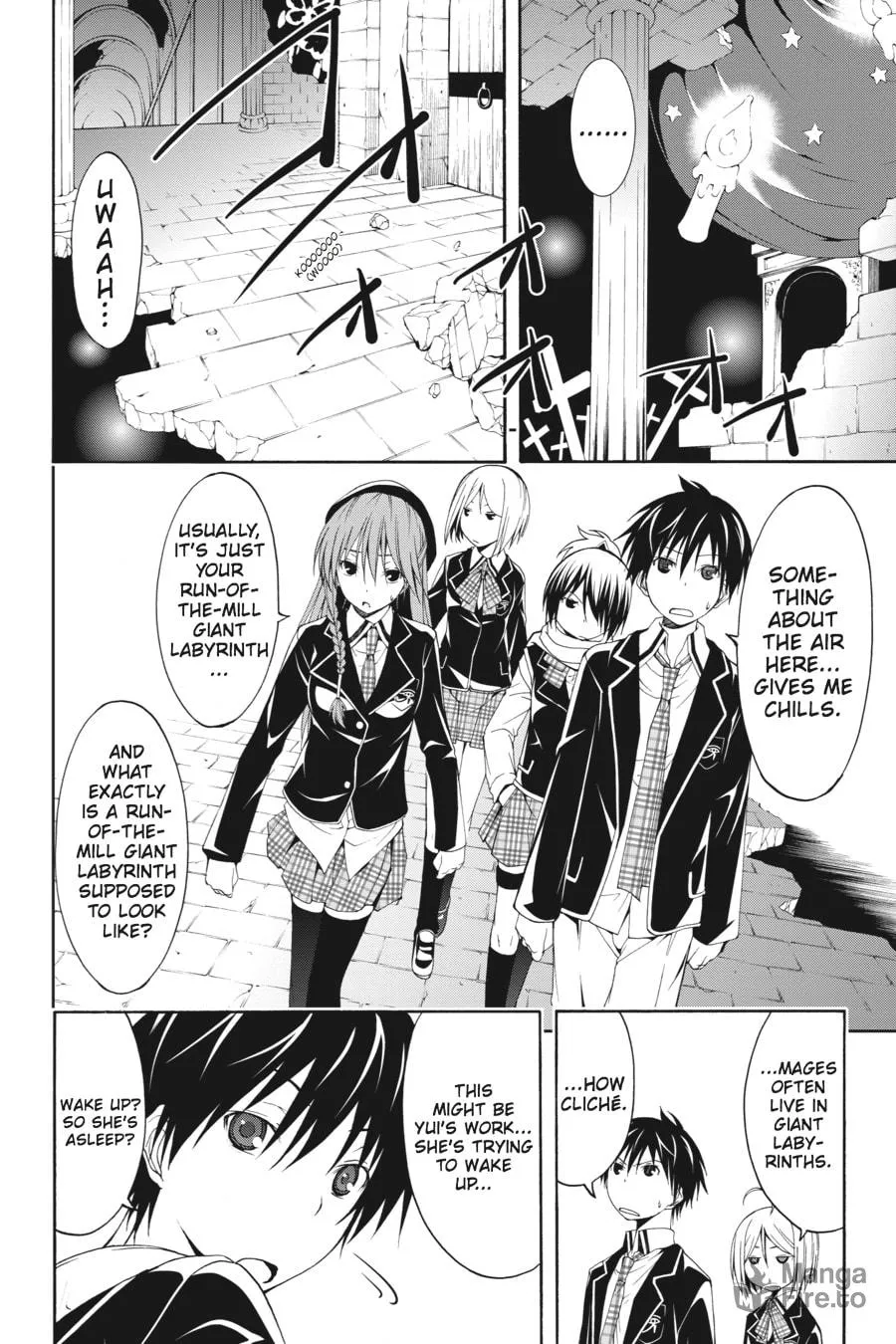 Trinity Seven: The Seven Magicians Chapter 7 page 12 - 
