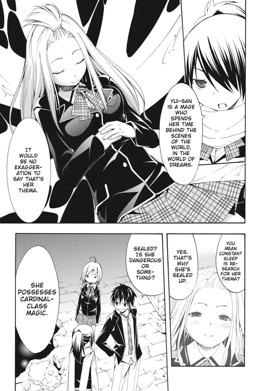 Trinity Seven: The Seven Magicians Chapter 7 page 13 - 