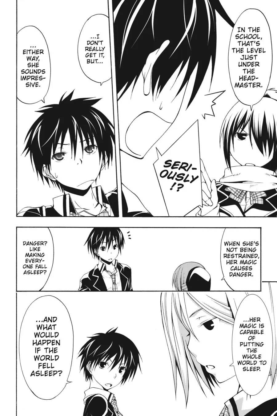 Trinity Seven: The Seven Magicians Chapter 7 page 14 - 