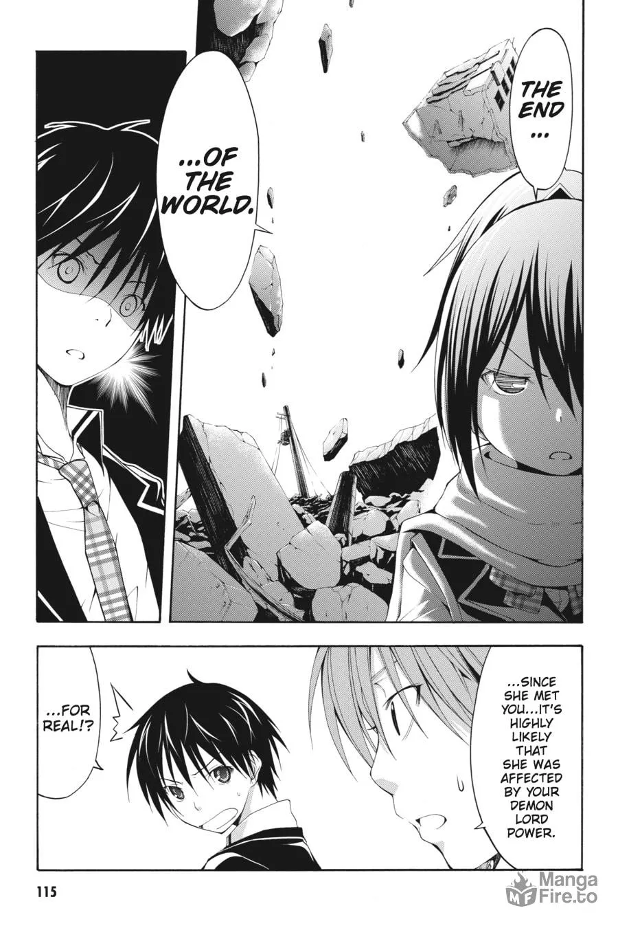 Trinity Seven: The Seven Magicians Chapter 7 page 15 - 