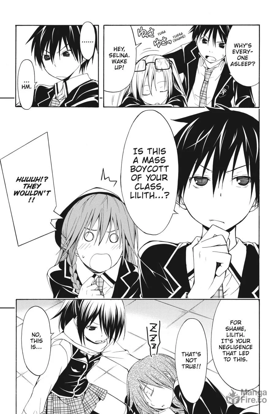 Trinity Seven: The Seven Magicians Chapter 7 page 3 - 