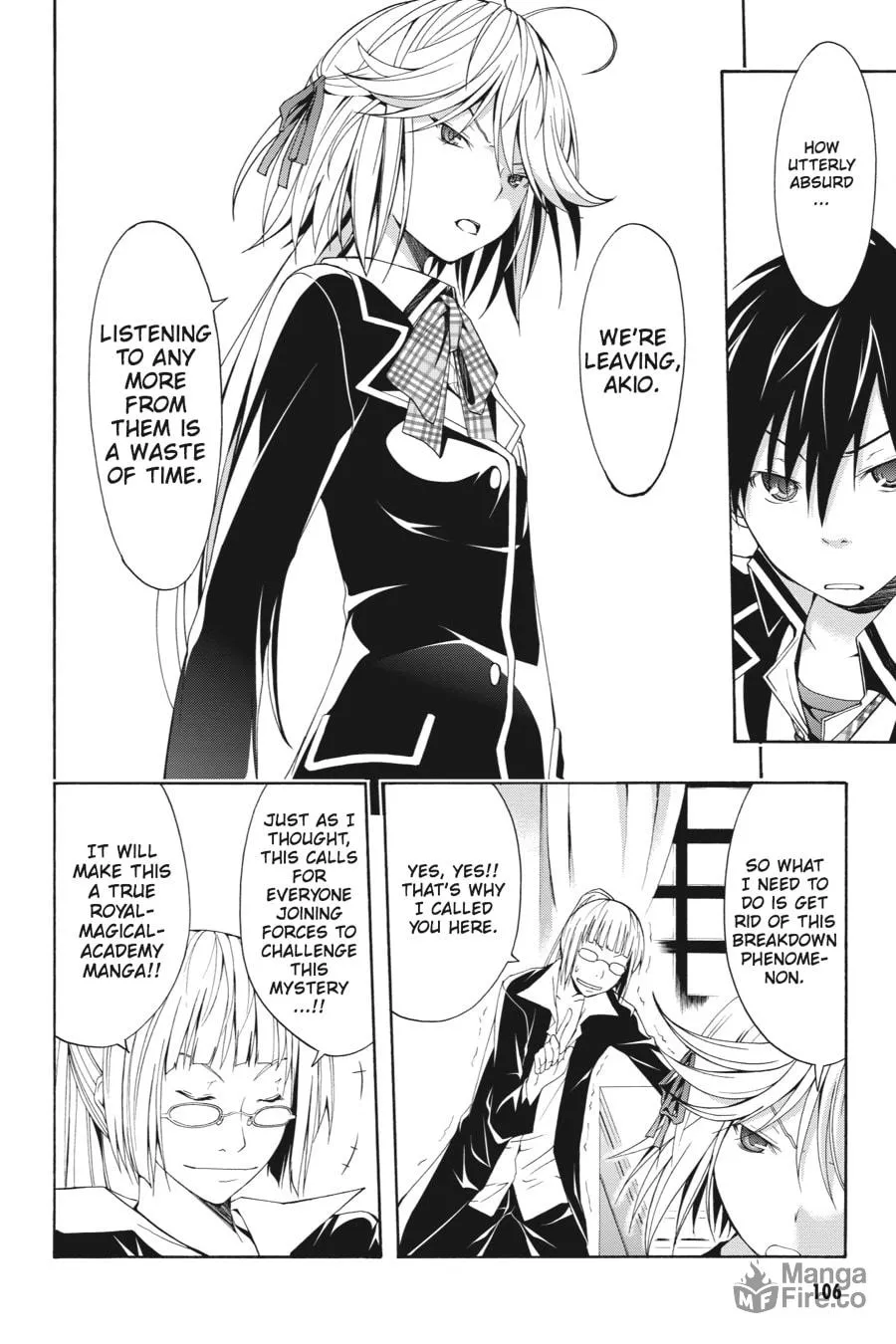Trinity Seven: The Seven Magicians Chapter 7 page 6 - 
