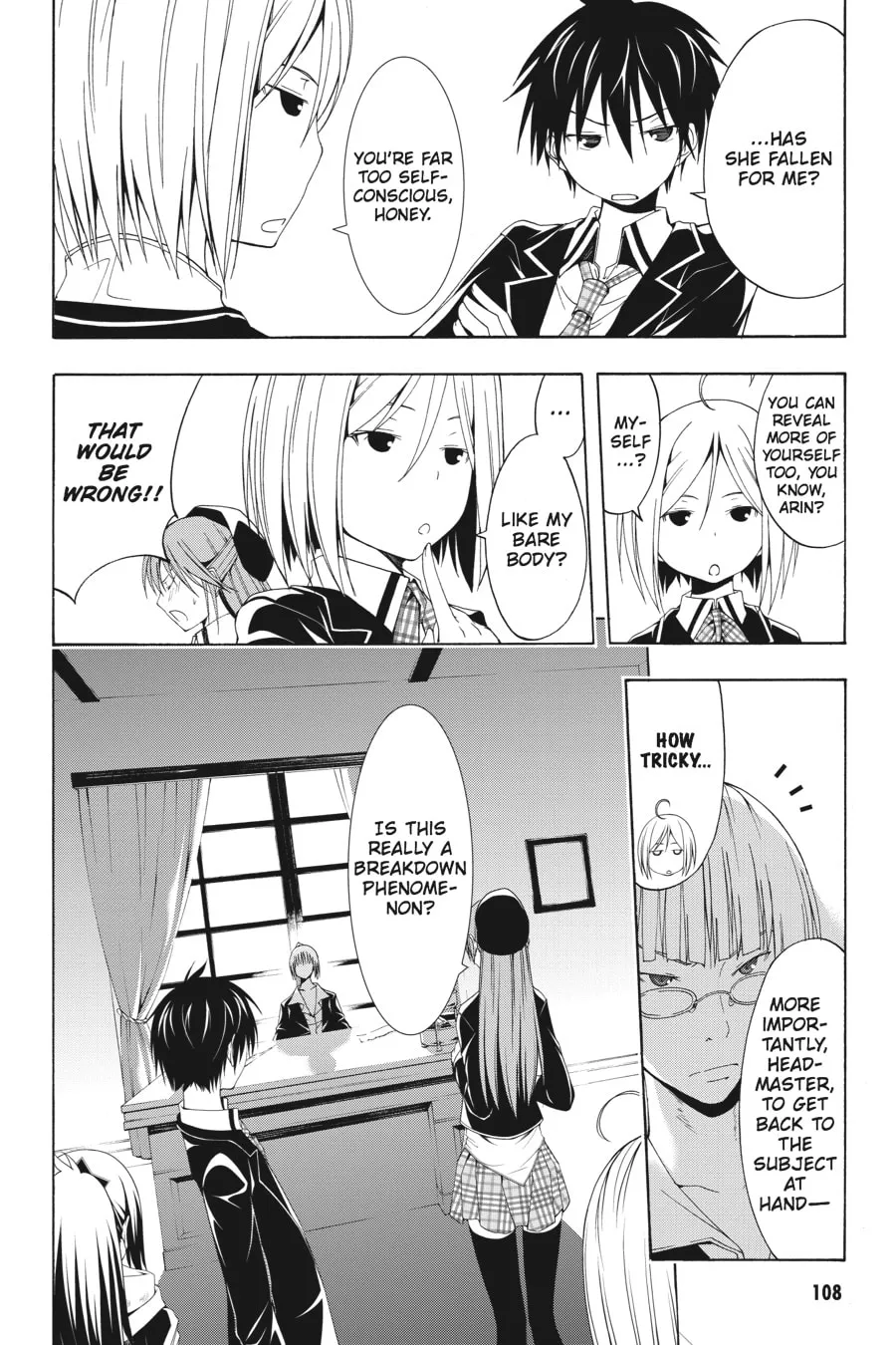 Trinity Seven: The Seven Magicians Chapter 7 page 8 - 