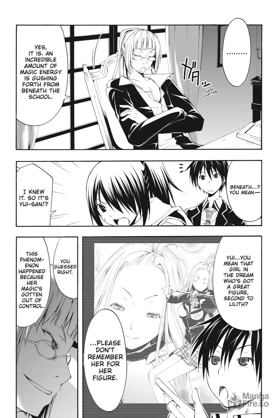 Trinity Seven: The Seven Magicians Chapter 7 page 9 - 