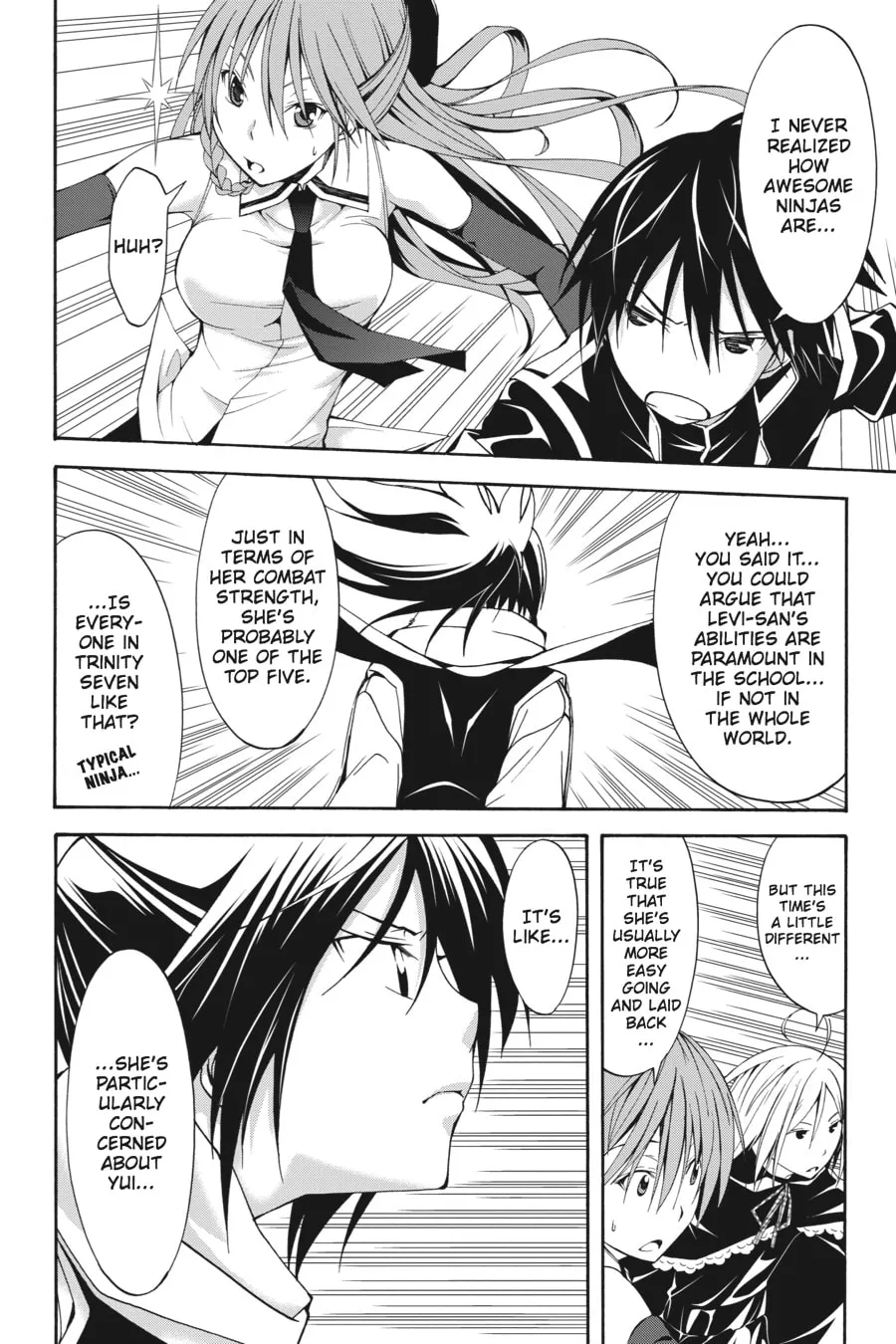 Trinity Seven: The Seven Magicians Chapter 8 page 4 - 