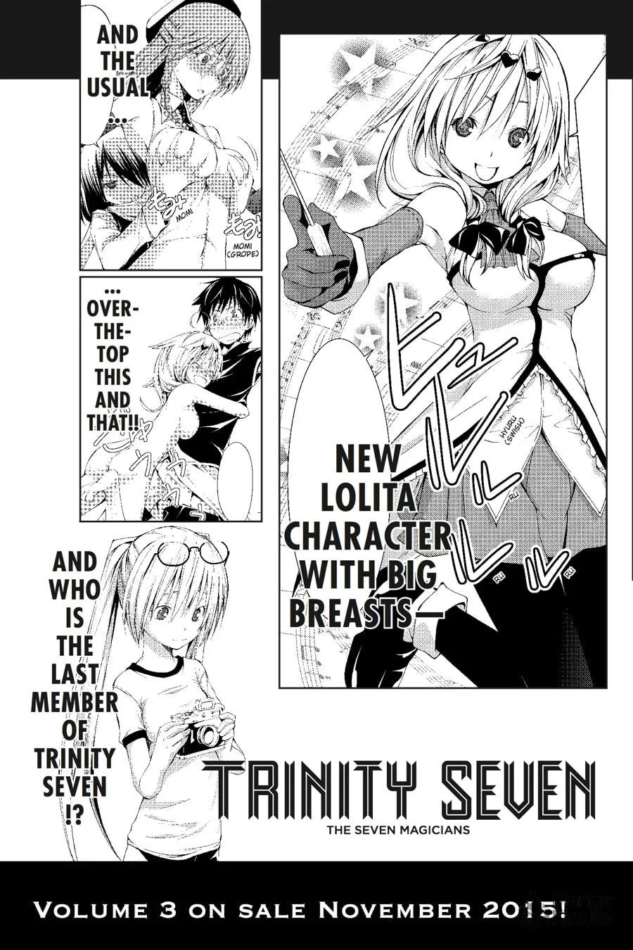 Trinity Seven: The Seven Magicians Chapter 8 page 33 - 