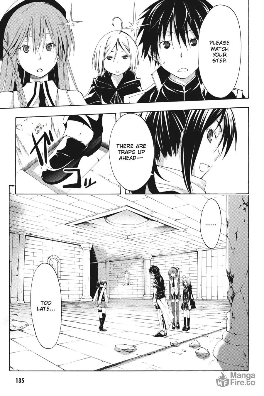 Trinity Seven: The Seven Magicians Chapter 8 page 5 - 