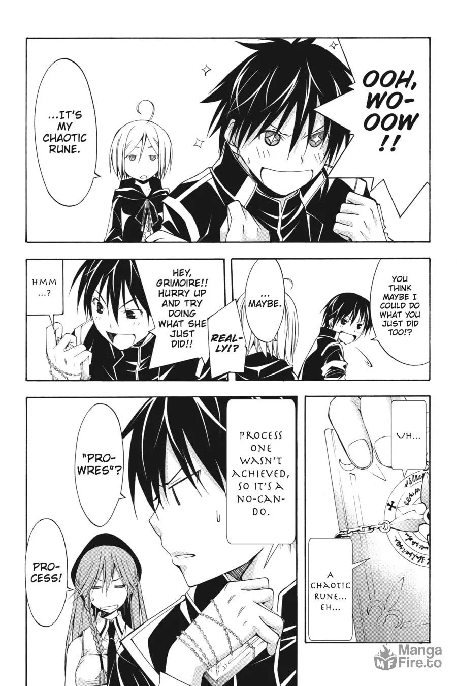 Trinity Seven: The Seven Magicians Chapter 8 page 9 - 