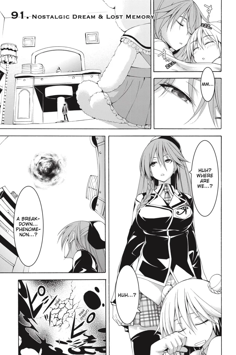 Trinity Seven: The Seven Magicians Chapter 91 page 1 - 