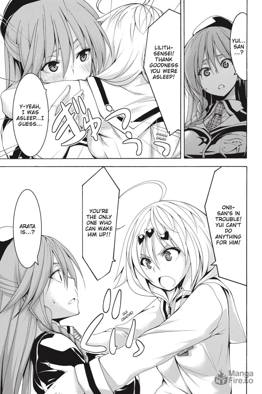 Trinity Seven: The Seven Magicians Chapter 91 page 3 - 