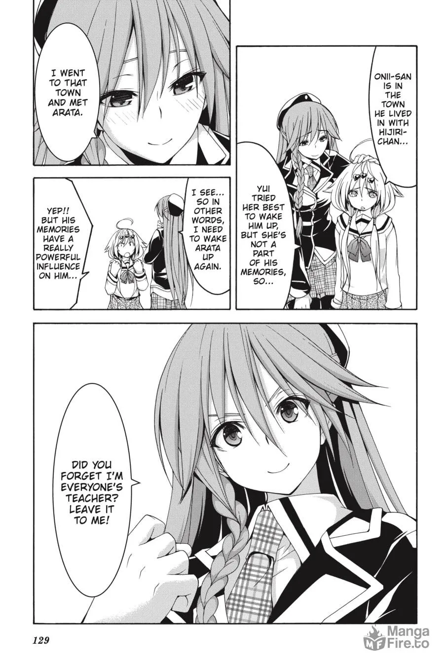 Trinity Seven: The Seven Magicians Chapter 91 page 5 - 