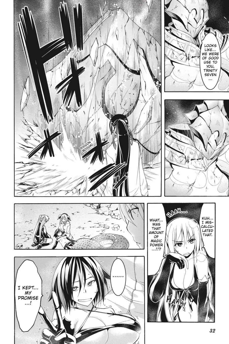 Trinity Seven: The Seven Magicians Chapter 92 page 28 - 