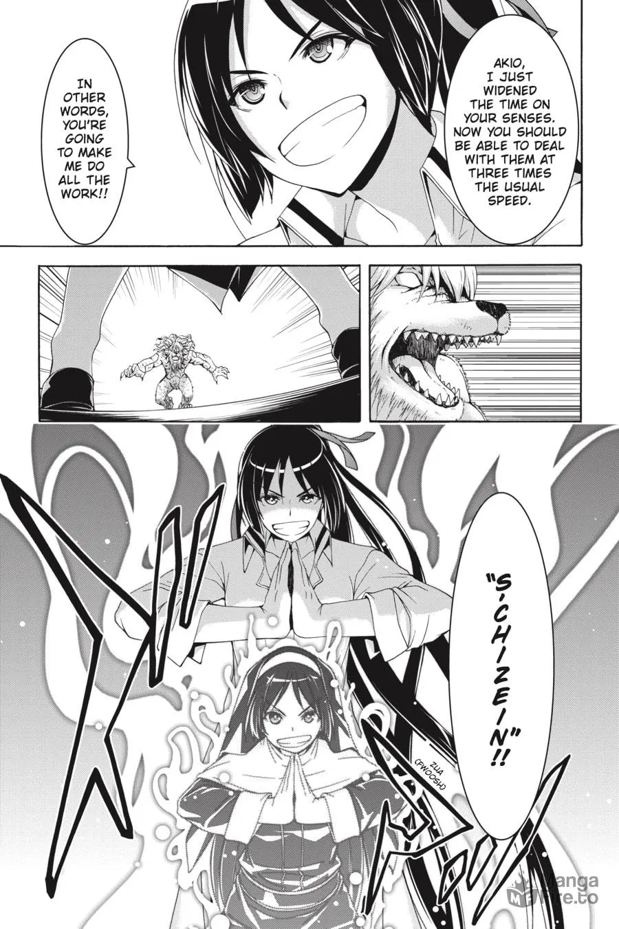 Trinity Seven: The Seven Magicians Chapter 92 page 9 - 