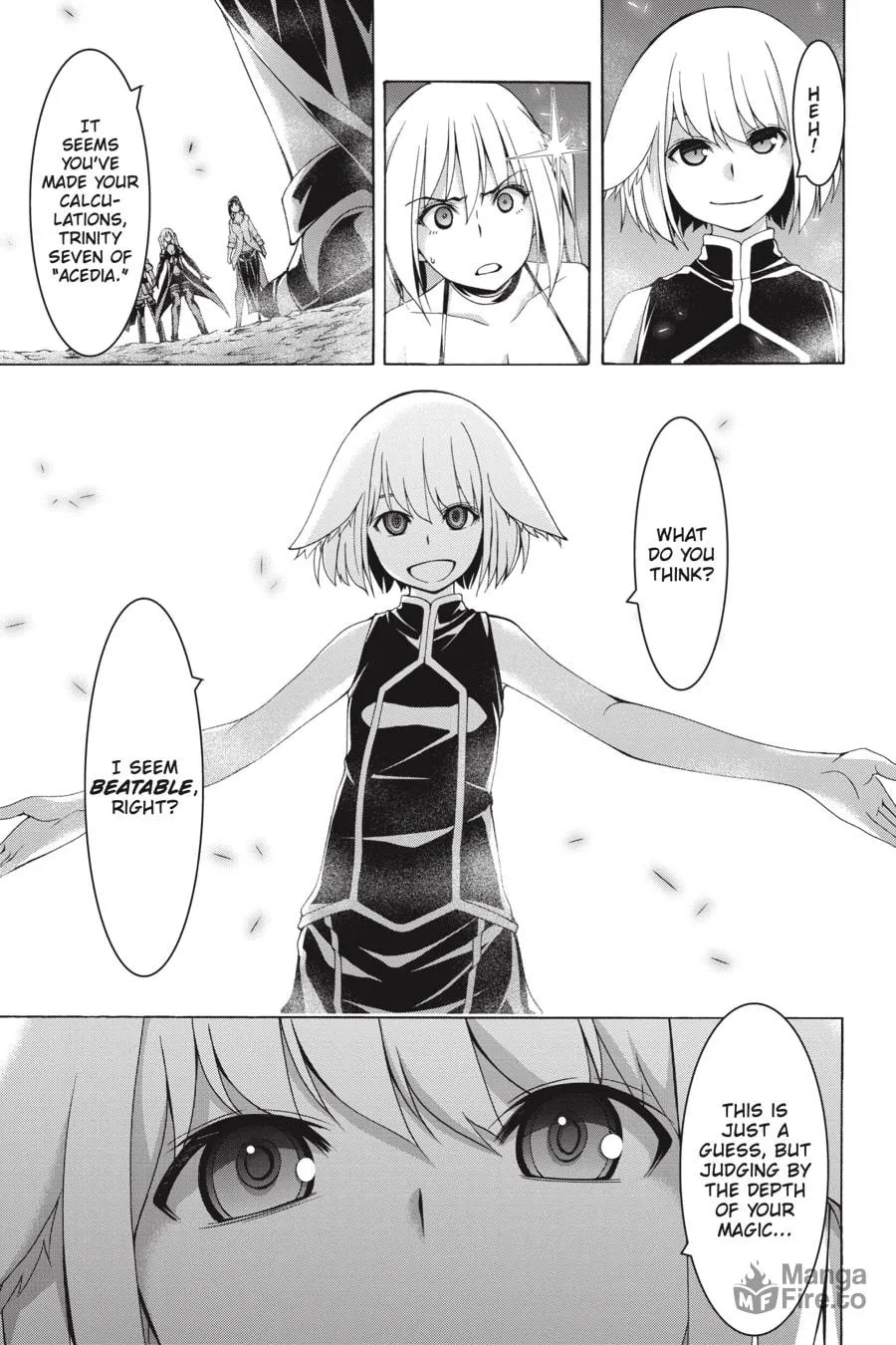 Trinity Seven: The Seven Magicians Chapter 94 page 3 - 