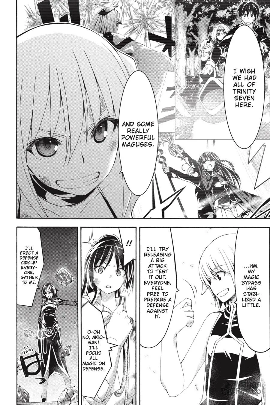 Trinity Seven: The Seven Magicians Chapter 95 page 6 - 