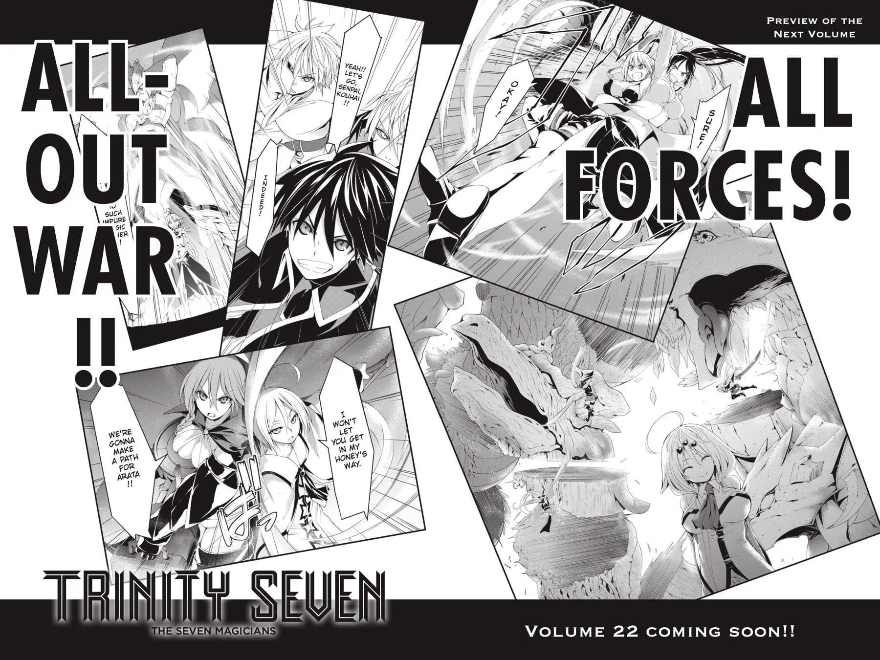 Trinity Seven: The Seven Magicians Chapter 96 page 35 - 