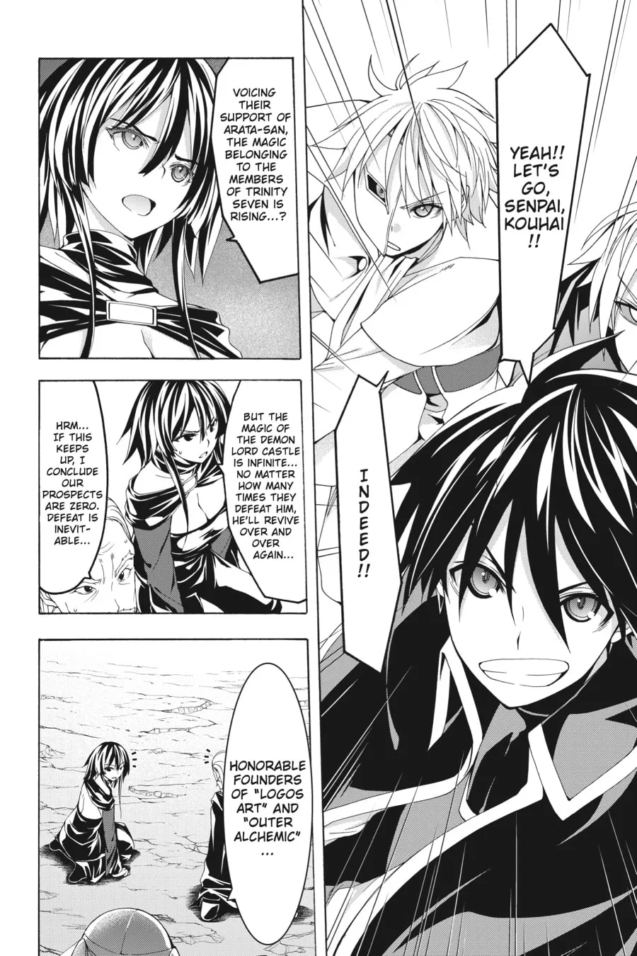 Trinity Seven: The Seven Magicians Chapter 97 page 11 - 