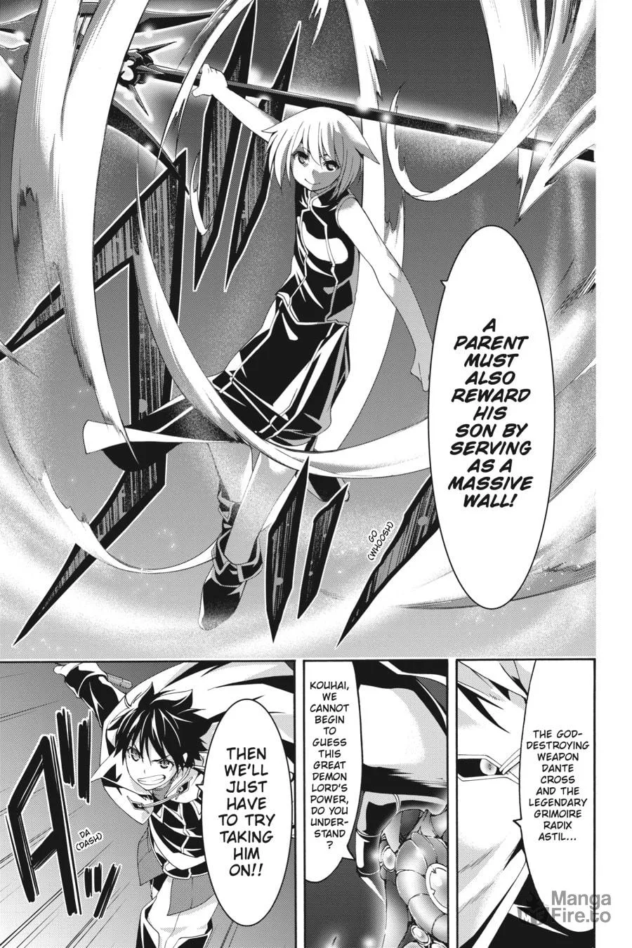 Trinity Seven: The Seven Magicians Chapter 98 page 10 - 