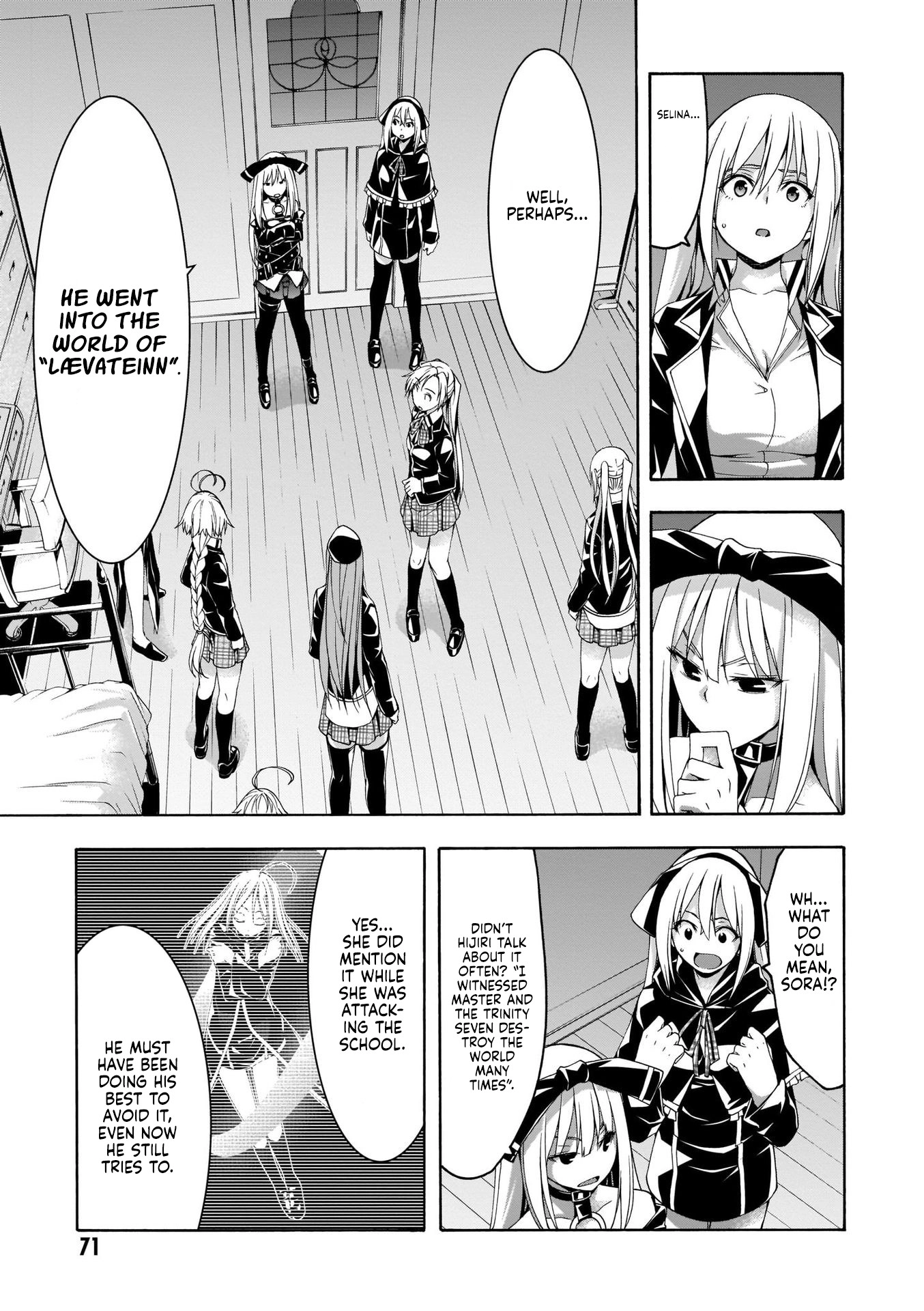 Trinity Seven Chapter 111 page 6 - 