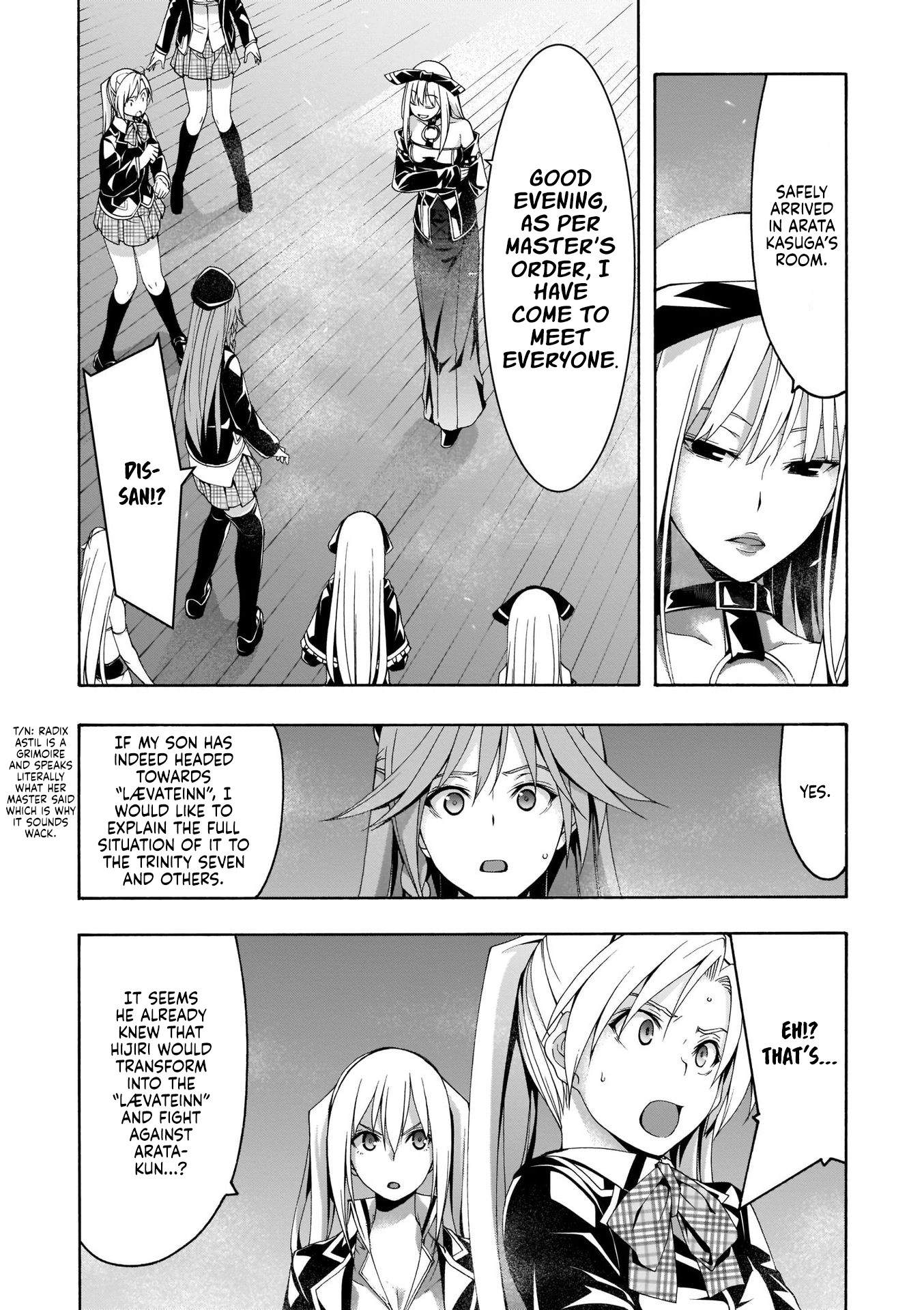Trinity Seven Chapter 111 page 9 - 