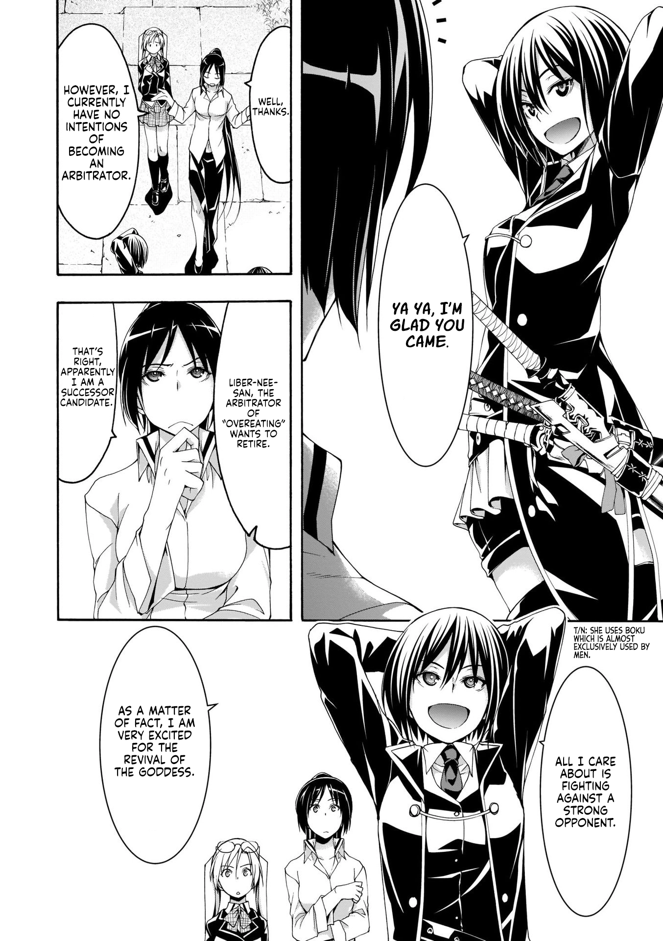 Trinity Seven Chapter 112 page 17 - 
