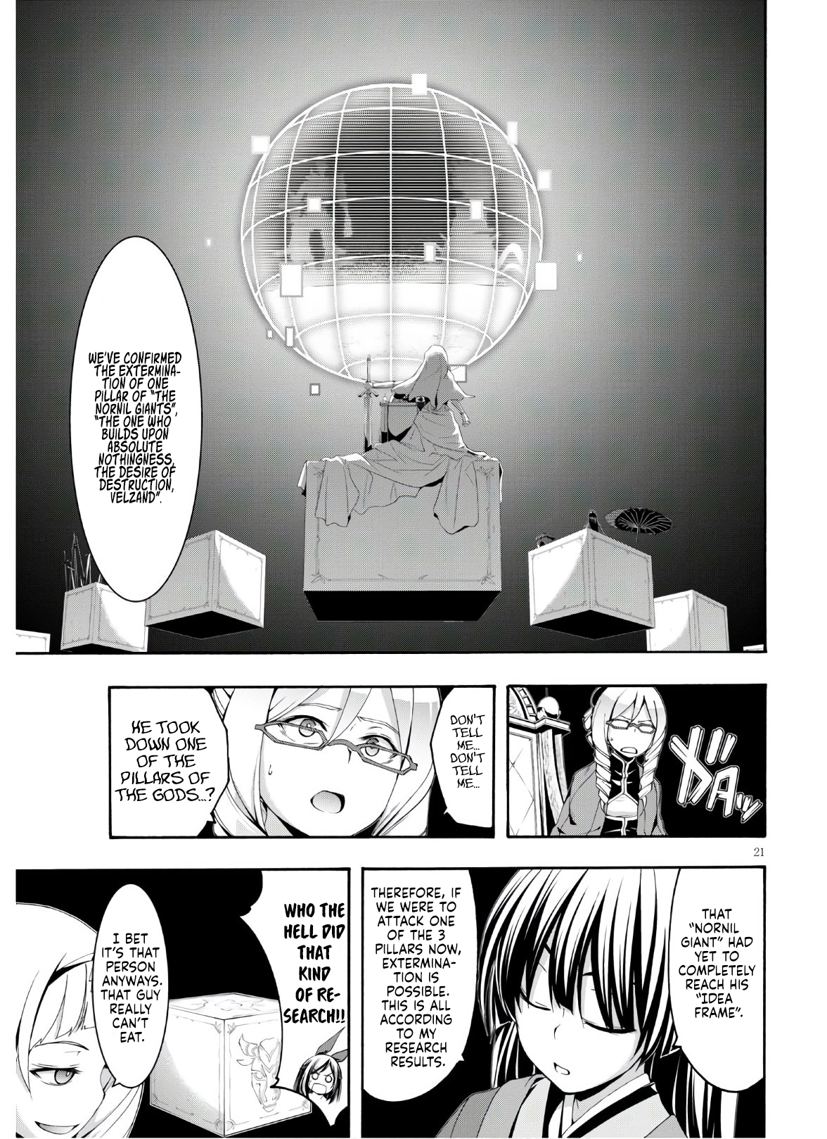Trinity Seven Chapter 116 page 22 - 