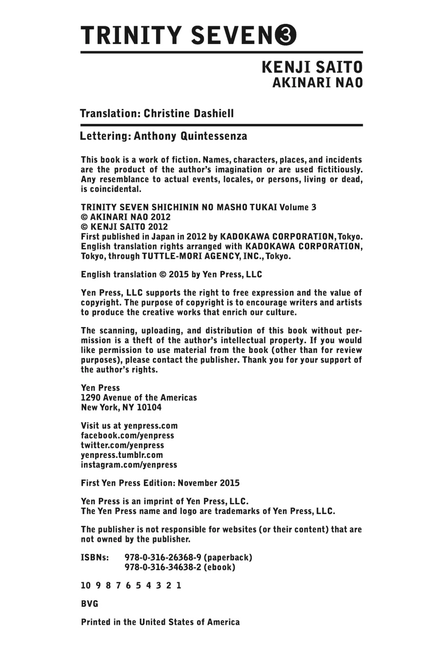 Trinity Seven Chapter 12 page 38 - 