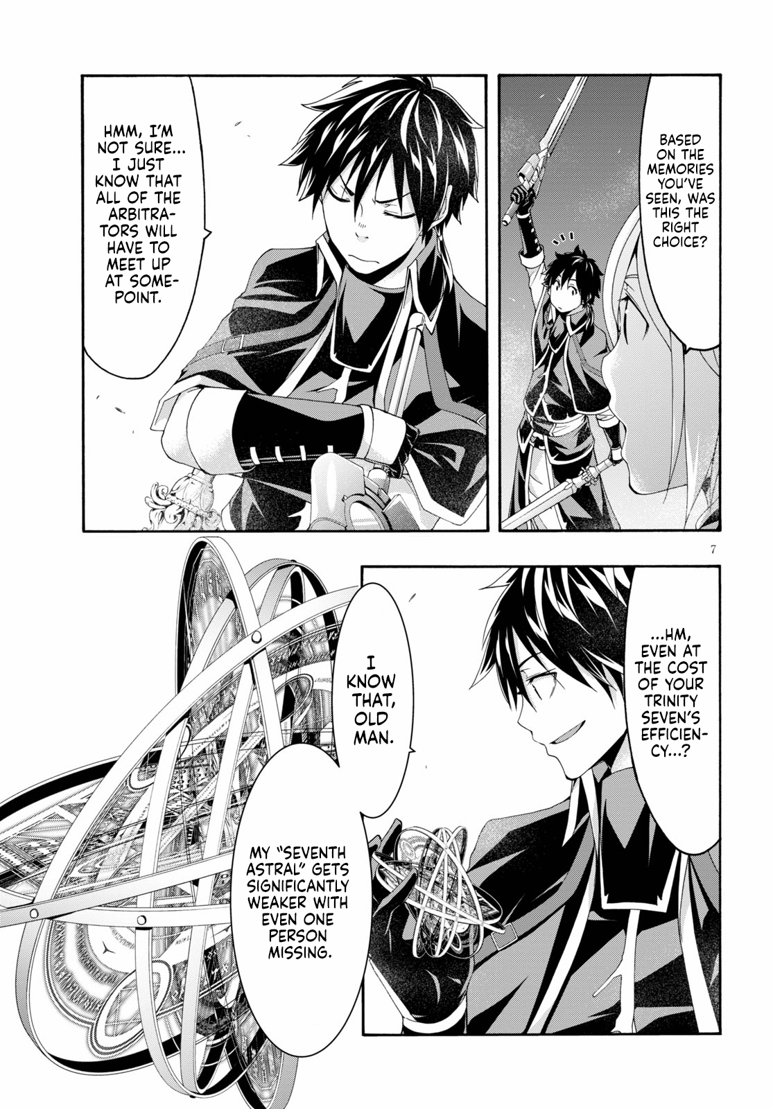 Trinity Seven Chapter 121 page 8 - 