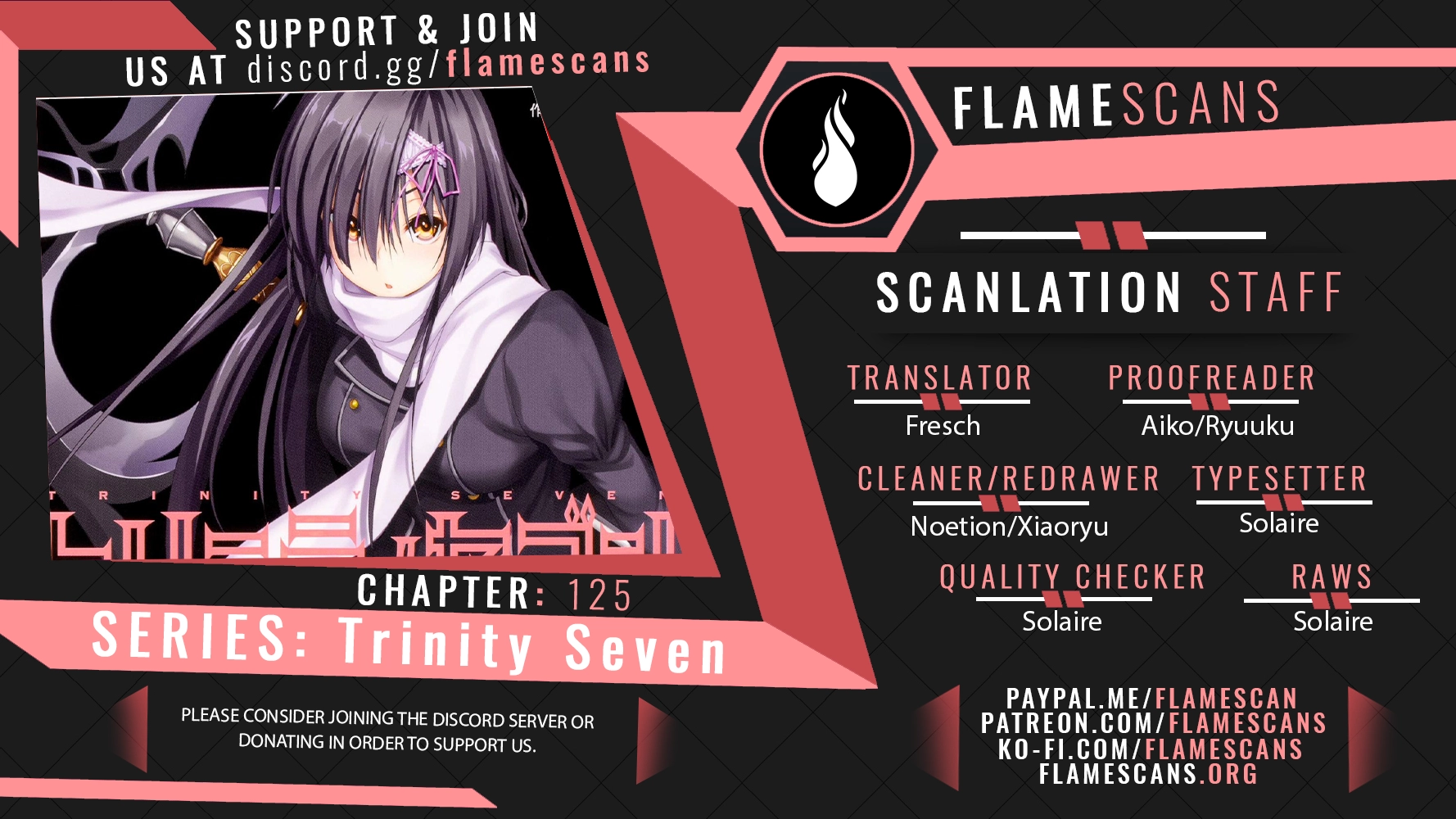 Trinity Seven Chapter 125 page 1 - 