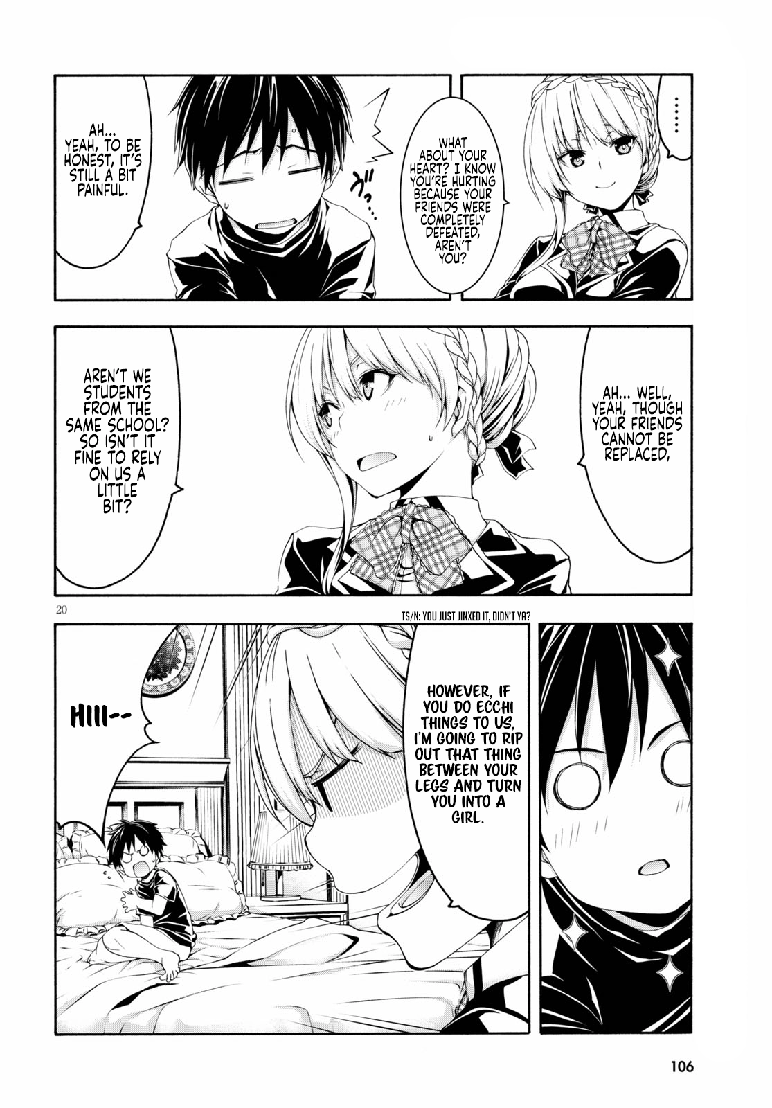 Trinity Seven Chapter 126 page 21 - 