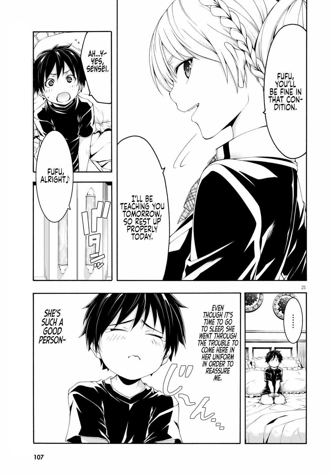 Trinity Seven Chapter 126 page 22 - 