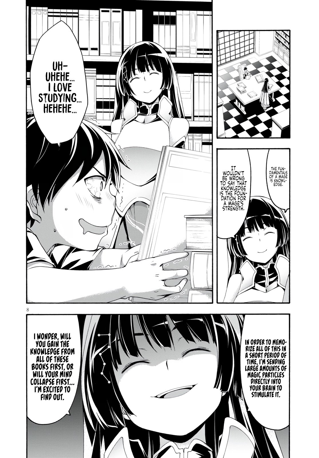 Trinity Seven Chapter 127 page 10 - 