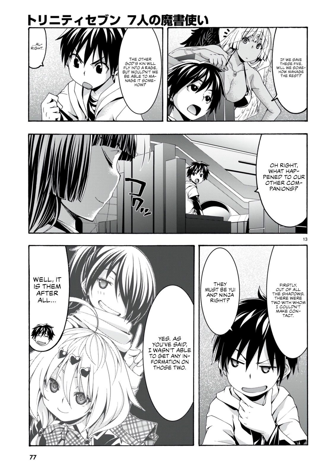 Trinity Seven Chapter 133 page 15 - 