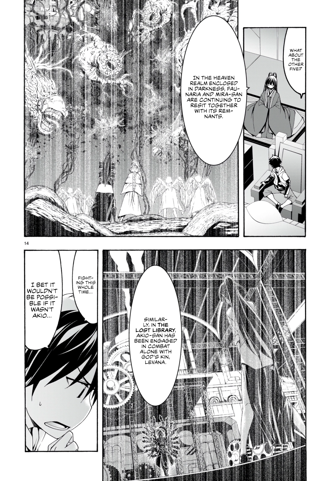 Trinity Seven Chapter 133 page 16 - 