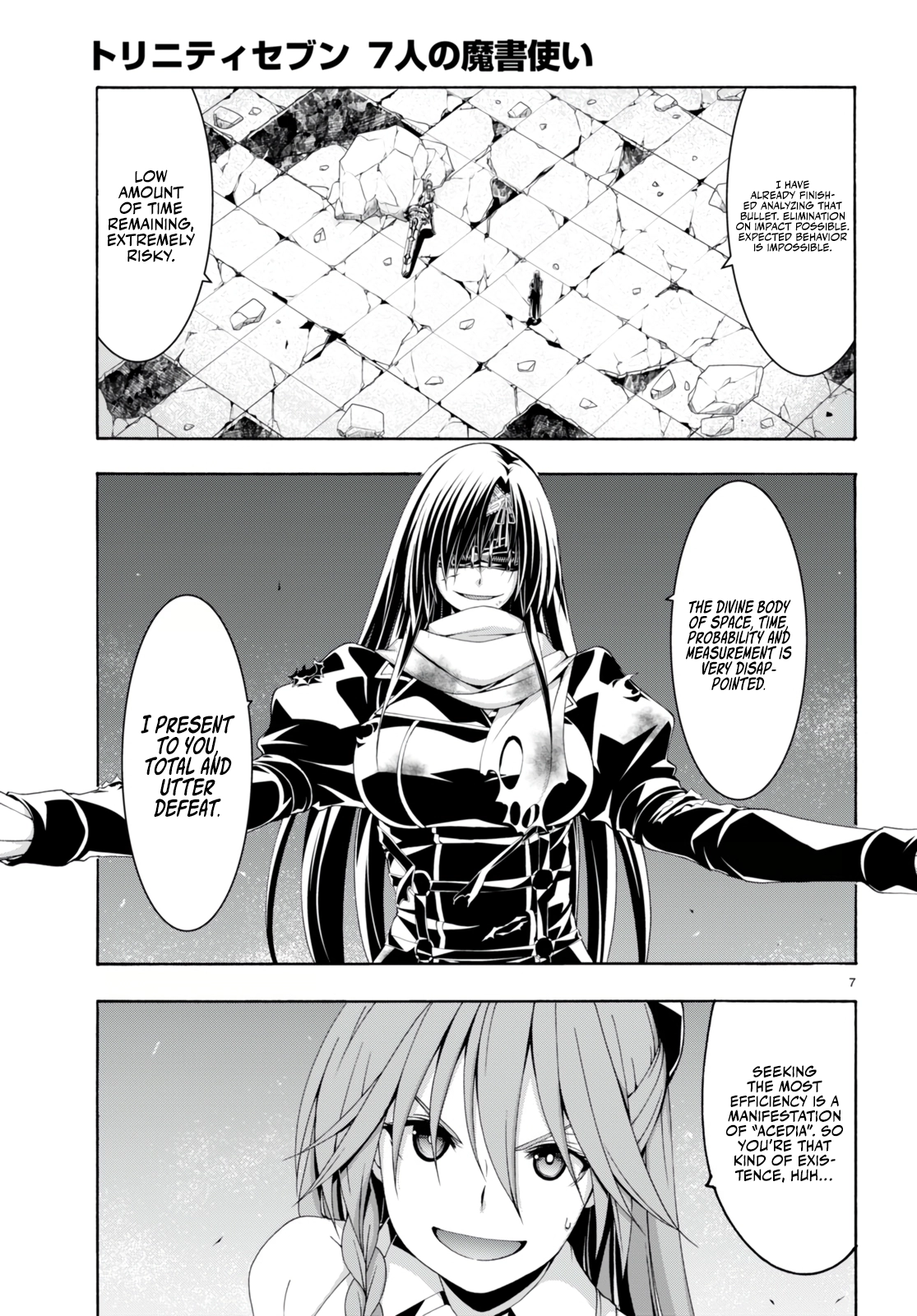 Trinity Seven Chapter 136 page 8 - 