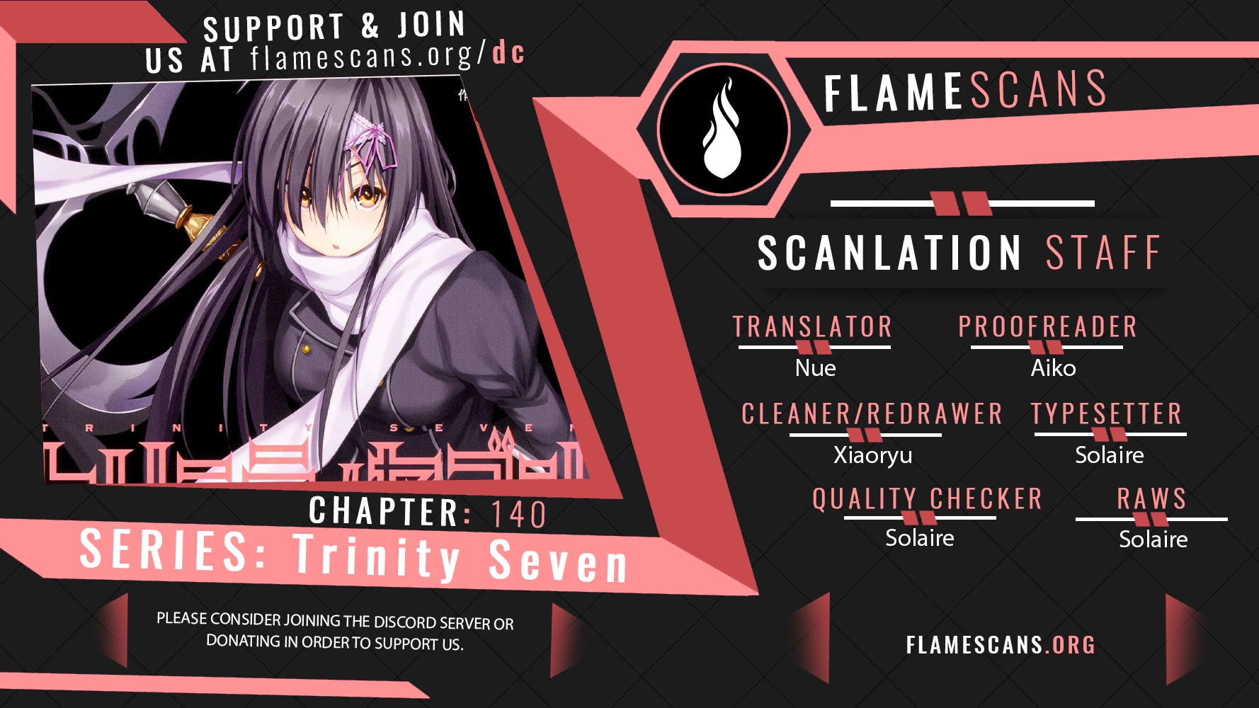 Trinity Seven Chapter 140 page 1 - 