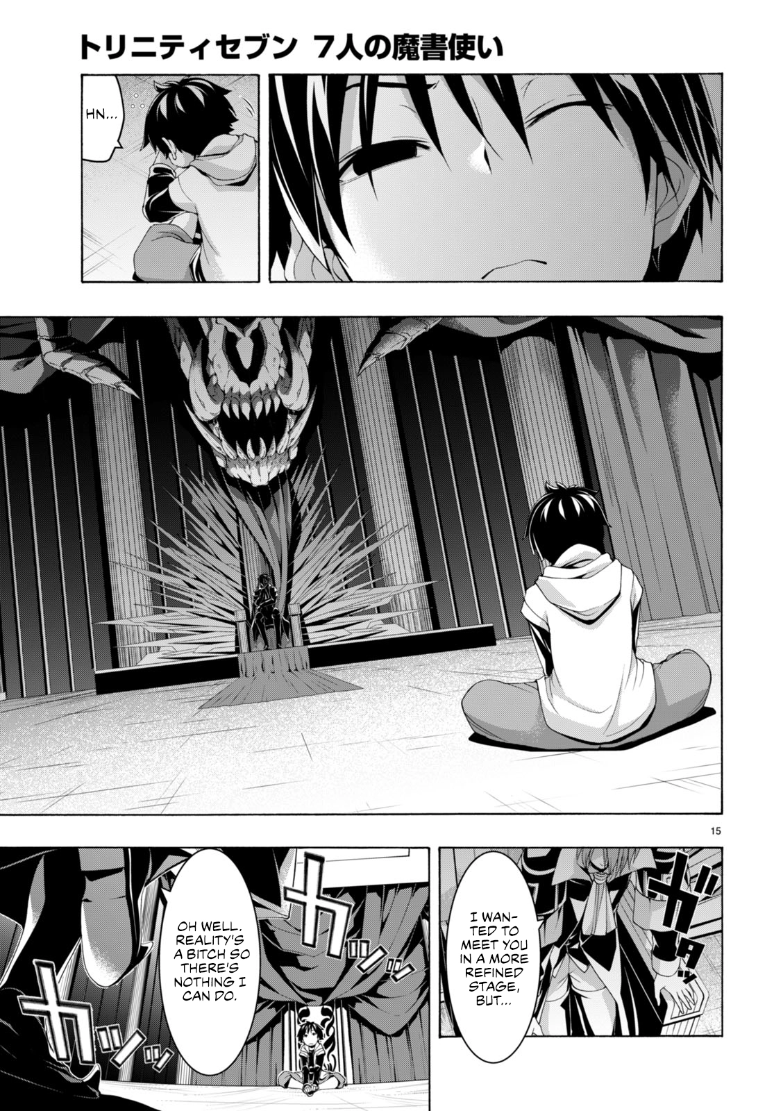 Trinity Seven Chapter 140 page 15 - 