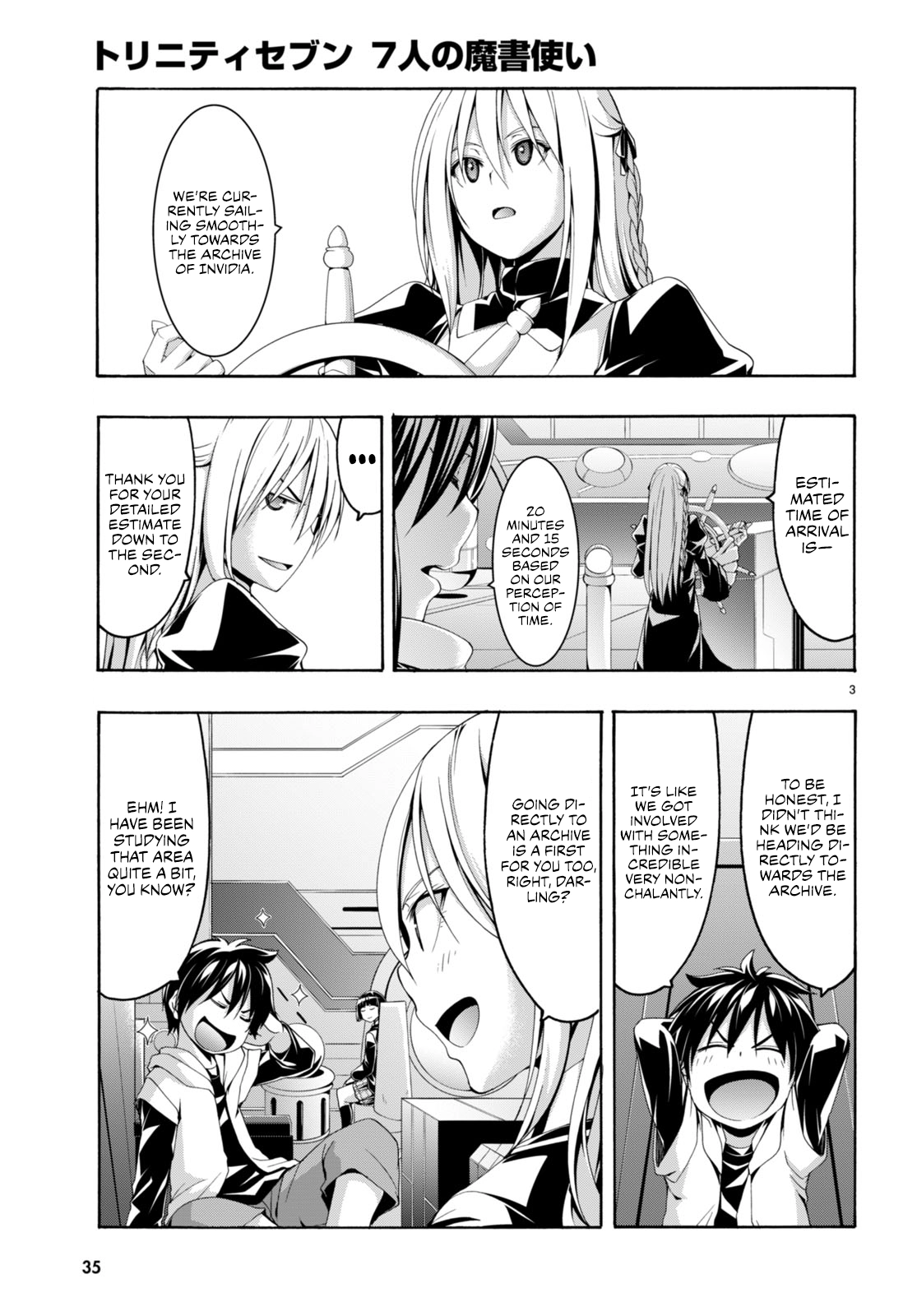 Trinity Seven Chapter 140 page 4 - 