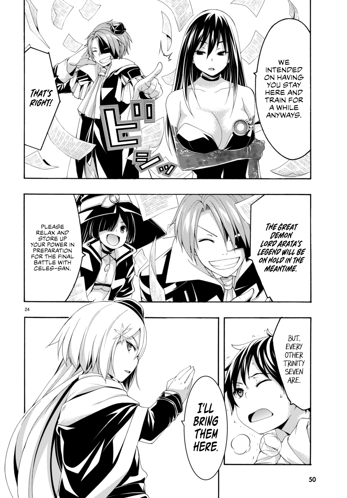 Trinity Seven Chapter 144 page 24 - 