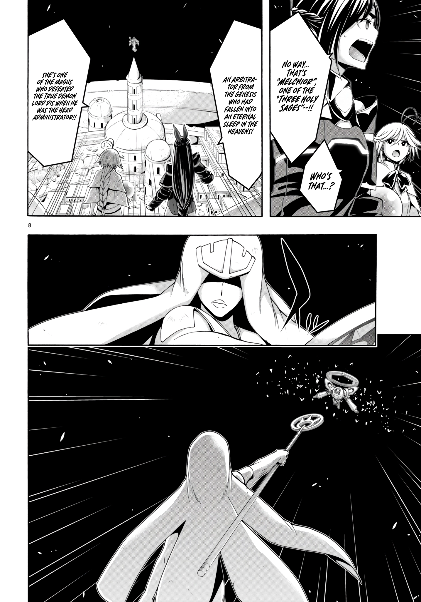 Trinity Seven Chapter 150 page 10 - 