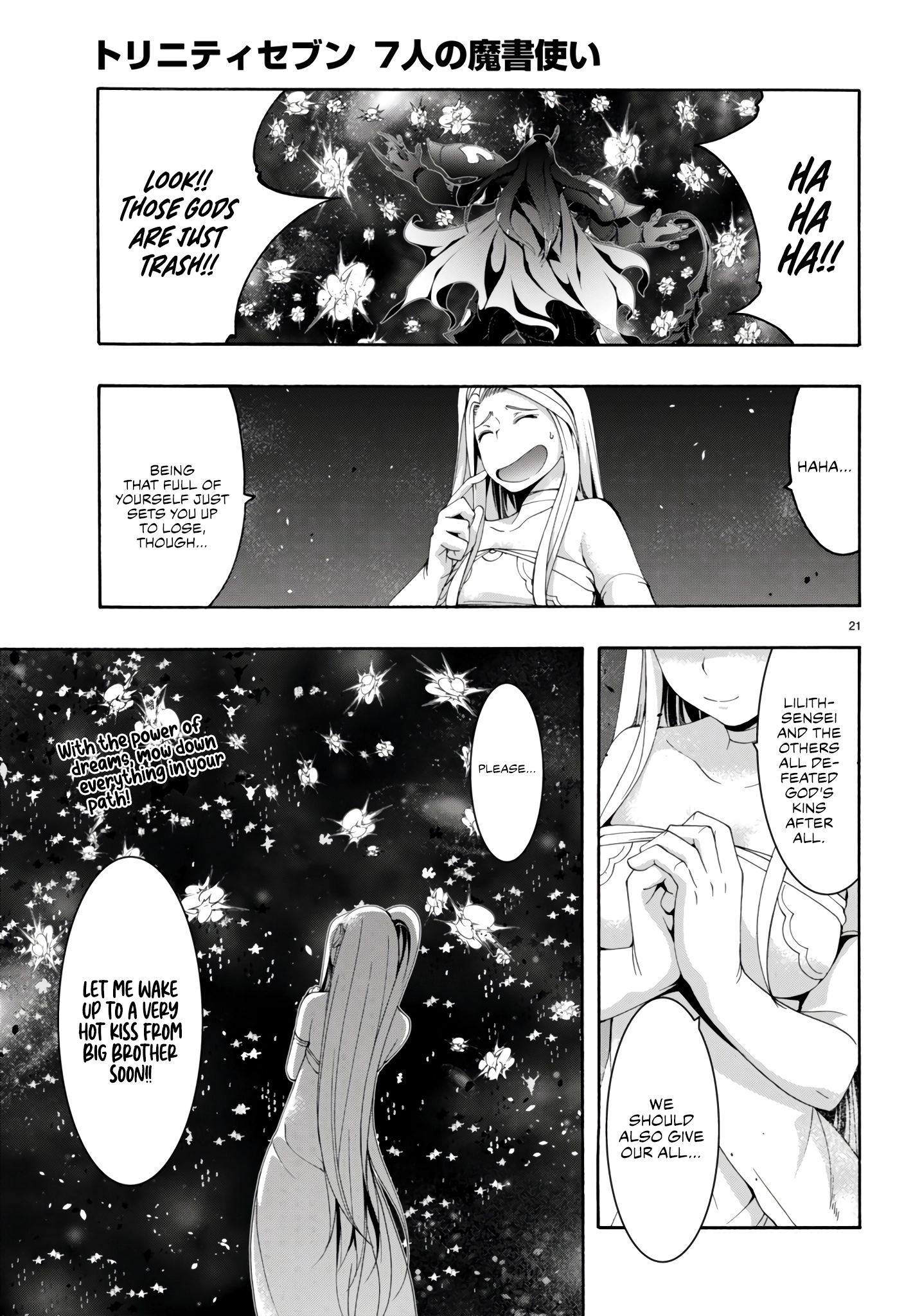Trinity Seven Chapter 152 page 21 - 