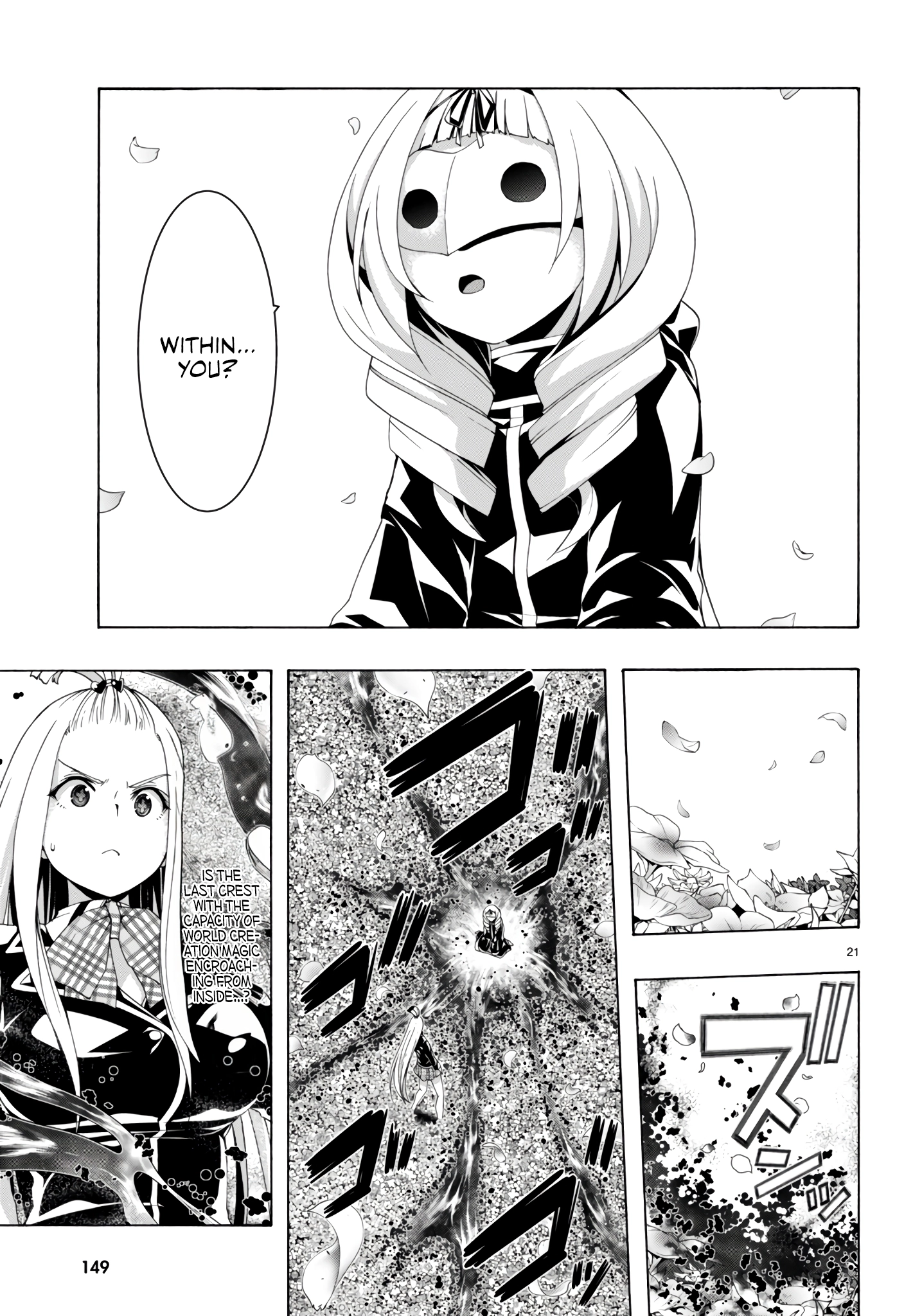 Trinity Seven Chapter 154 page 19 - 
