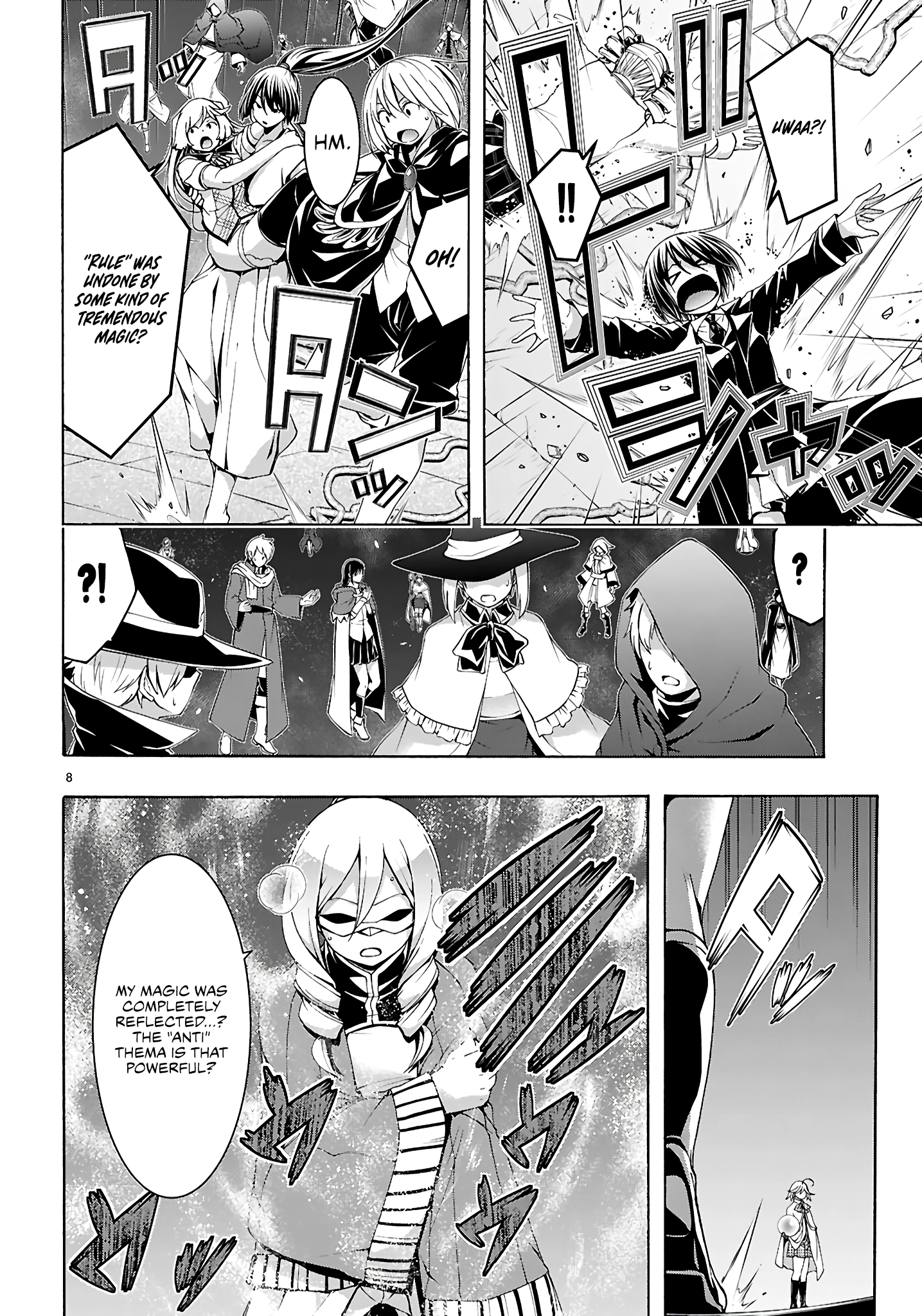 Trinity Seven Chapter 160 page 8 - 
