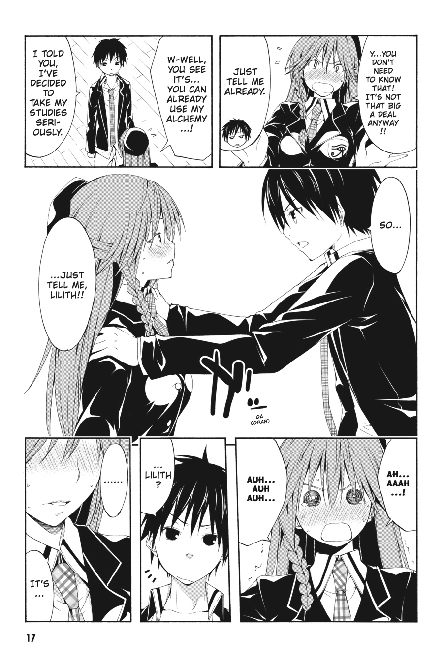 Trinity Seven Chapter 18 page 17 - 