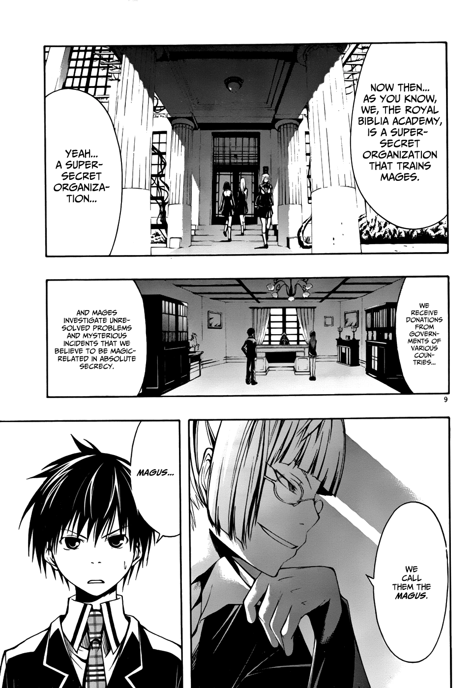 Trinity Seven Chapter 2 page 11 - 