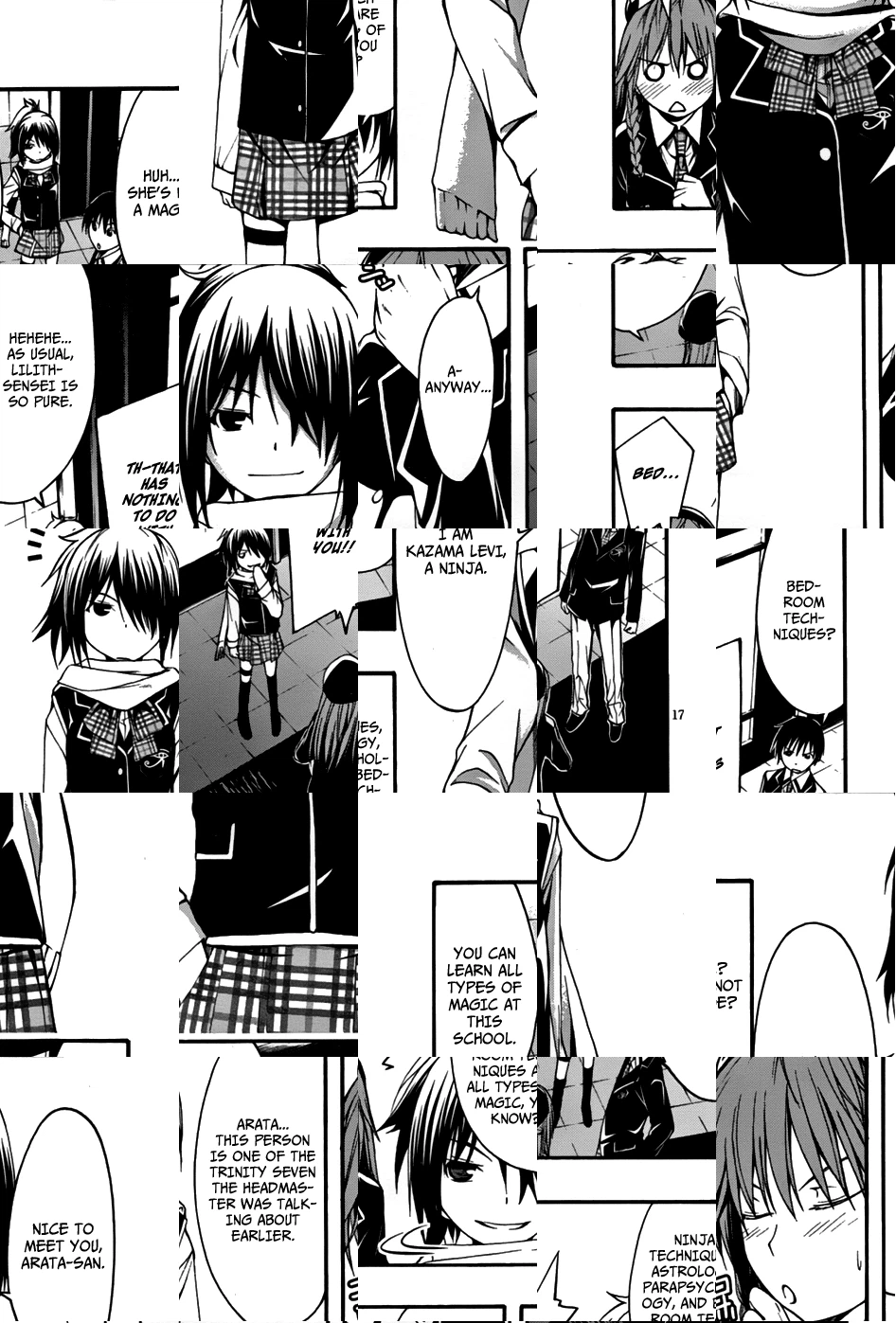 Trinity Seven Chapter 2 page 18 - 