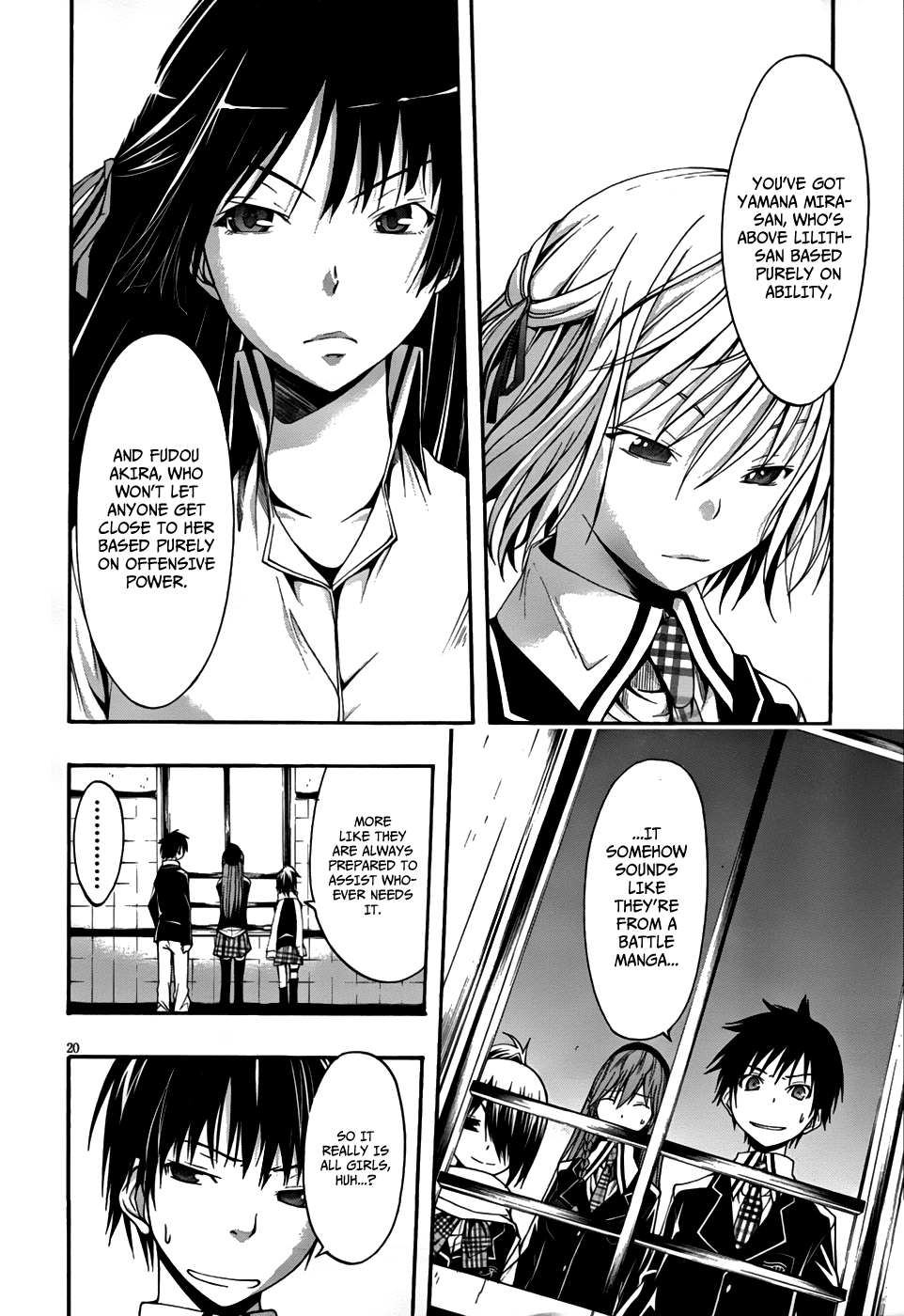 Trinity Seven Chapter 2 page 21 - 