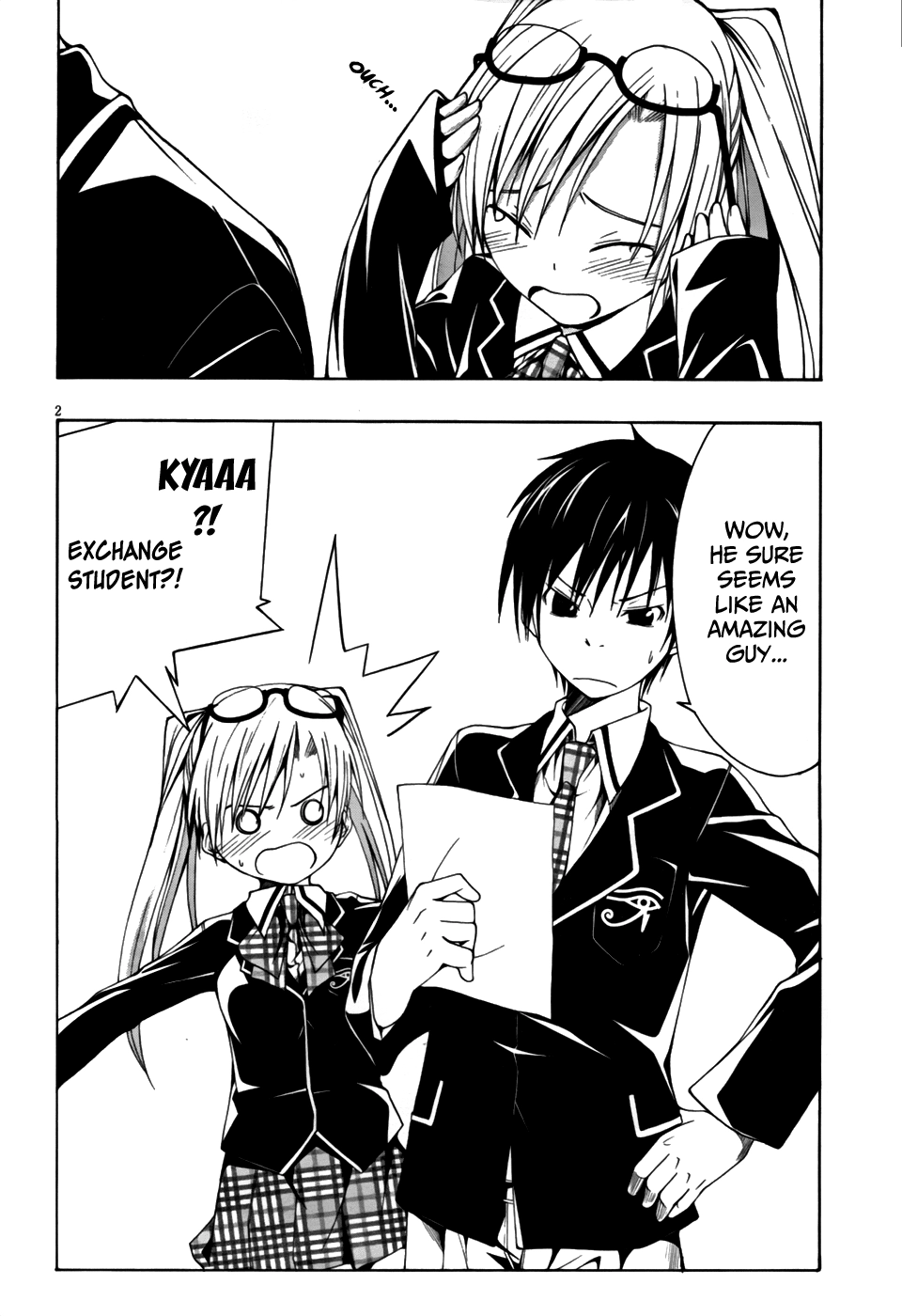 Trinity Seven Chapter 2 page 4 - 
