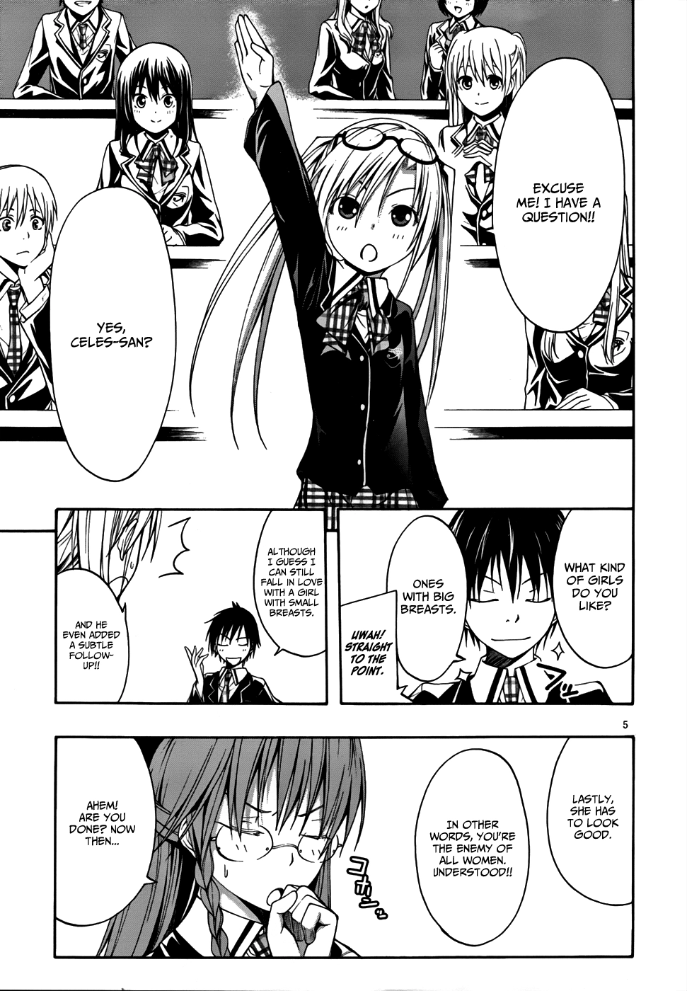 Trinity Seven Chapter 2 page 7 - 